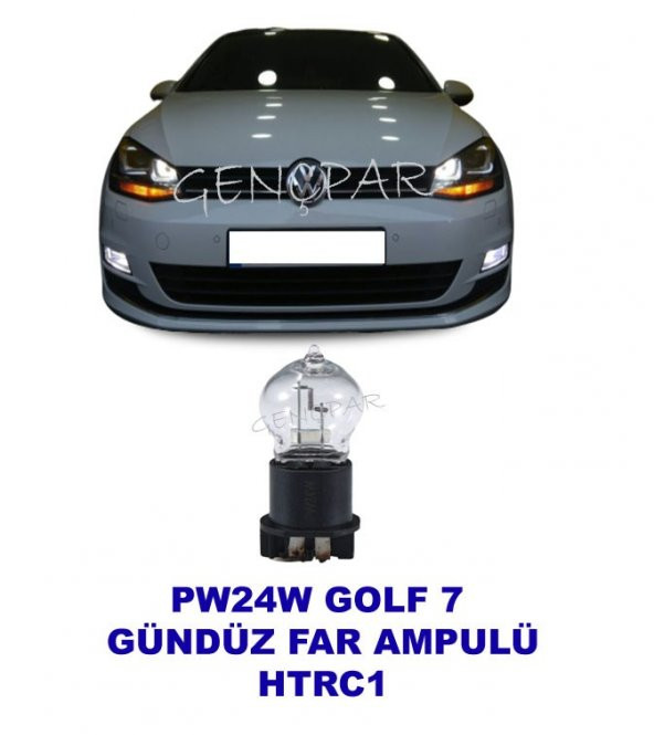 PW24W GOLF 7 GÜNDÜZ FAR AMPULÜ ürün görseli 1