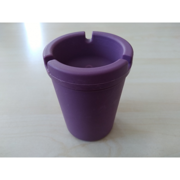 KOKUSUZ KÜLLÜK MOR 7,5cm (ARAÇ EV OFİS) PRATİK KÜLLÜK, KÜL TABLASI ürün görseli 1