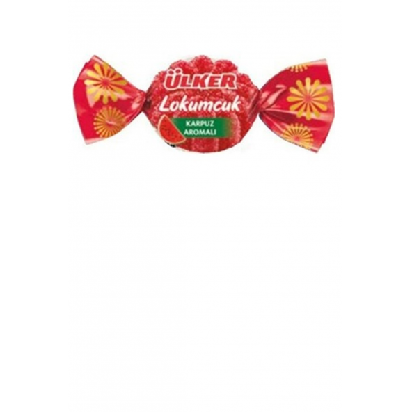 Ülker Lokumcuk Karpuz Aromalı Yumuşak Şekerleme 1 Kg. ürün görseli 1
