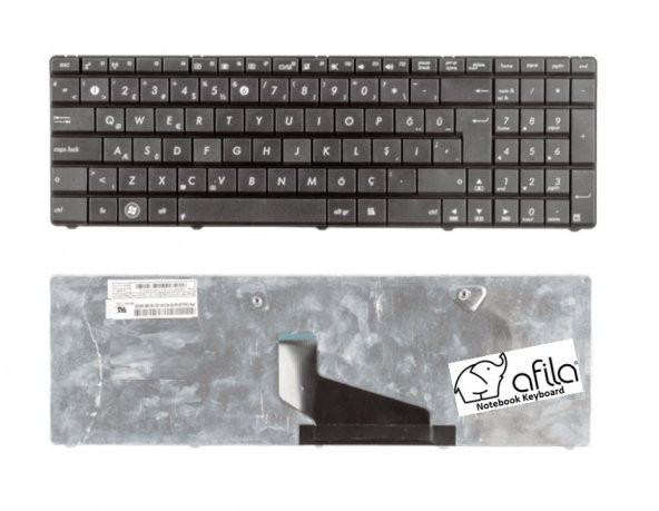 Asus K53U K53TA X53S X53U X73 Notebook Klavyesi (Siyah TR) nk-kr30103-293631 ürün görseli 1