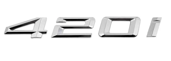 BMW 420i BAGAJ YAZISI LOGO AMBLEM 51147356334 ürün görseli 1