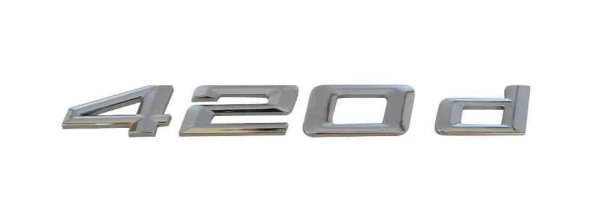 BMW 420d BAGAJ YAZISI LOGO AMBLEM 51147356330 ürün görseli 1