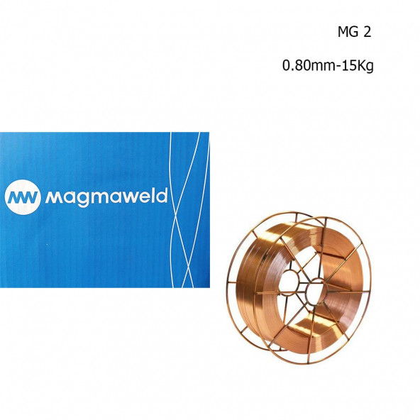 Magmaweld MG 2 0.8mm Gazaltı Kaynak Teli Alaşımsız Çelik 15Kg-21002BJAM2 ürün görseli 1
