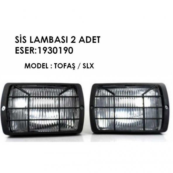TOFAŞ DOĞAN-SLX-KARTAL SİS LAMBA  TAKIMI (2ADET) ürün görseli 1