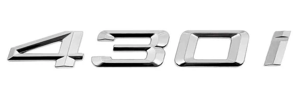 BMW 430i BAGAJ YAZISI LOGO AMBLEM 51147423948 ürün görseli 1