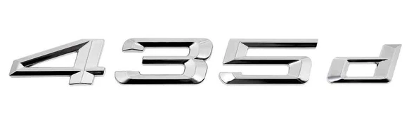 BMW 435d BAGAJ YAZISI LOGO AMBLEM ürün görseli 1