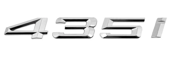 BMW 435i BAGAJ YAZISI LOGO AMBLEM 51147356336 ürün görseli 1