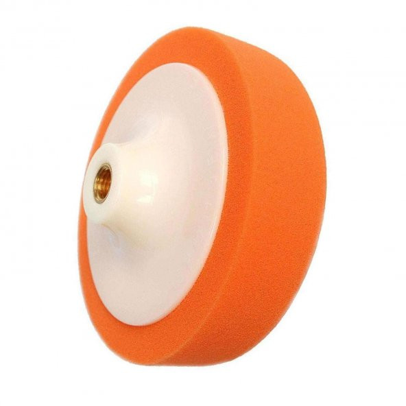 Pasta Cila Polisaj Sünger Zımpara Tabanlı Turuncu 150 mm ürün görseli 1