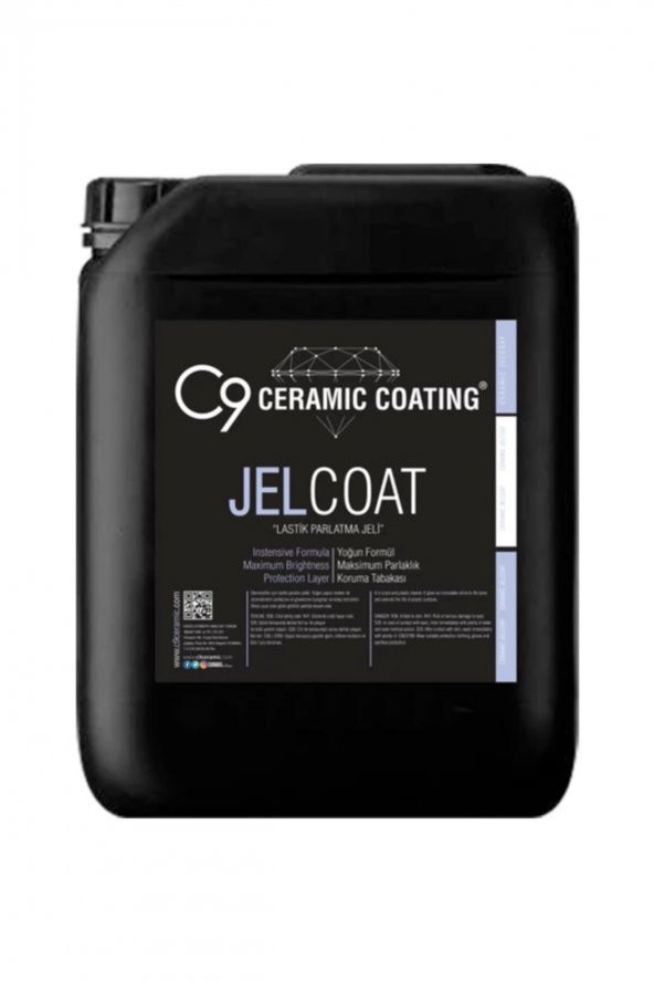 Carwax-c9 Jel Coat - Lastik Parlatma Jeli 5 lt ürün görseli 1