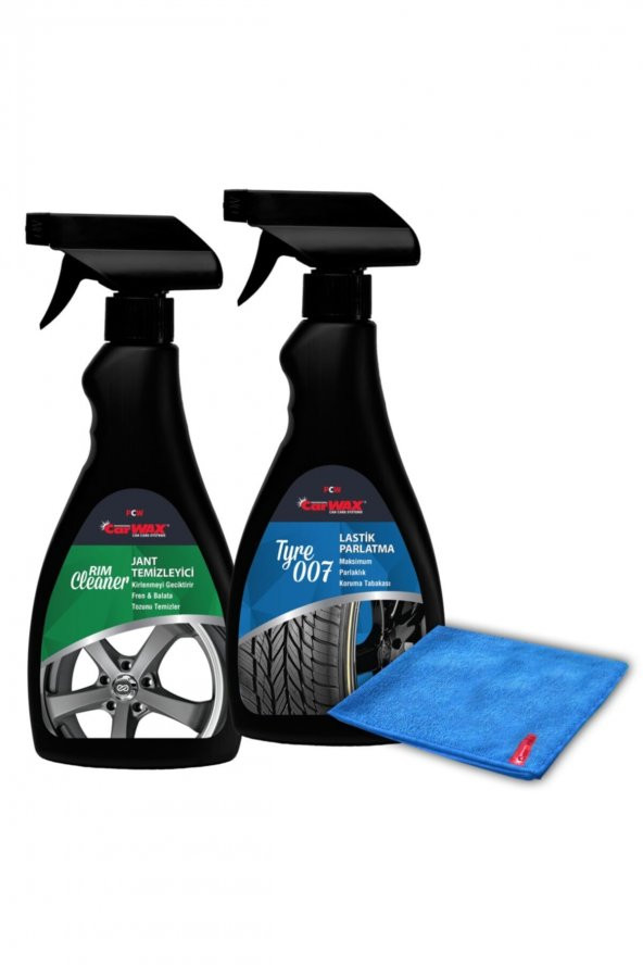 2li Set Lastik Parlatma & Jant Temizleme 500 ml ürün görseli 1