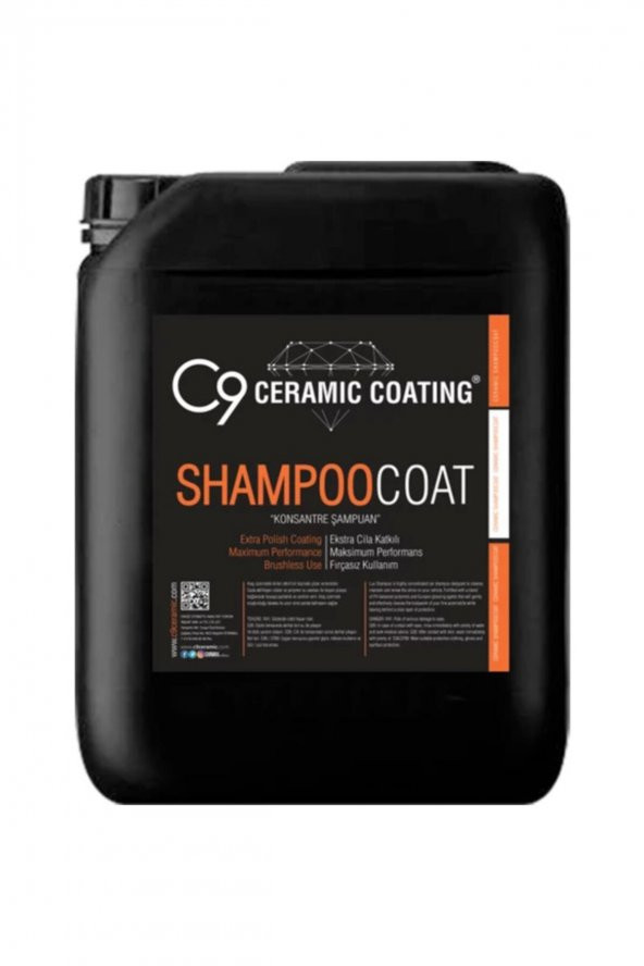 Carwax-c9 Shampoo Coat - Lüks Şampuan 20 lt ürün görseli 1