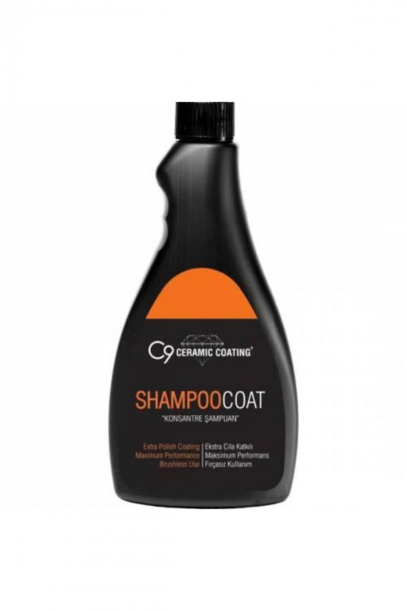 Carwax -c9 Shampoo Coat - Lüks Şampuan 500 ml ürün görseli 1