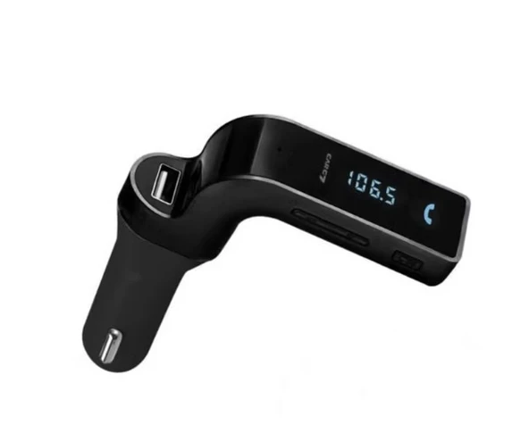 Car G7 Bluetooth Araç Fm Transmitter Usb Girişli - Resim 2