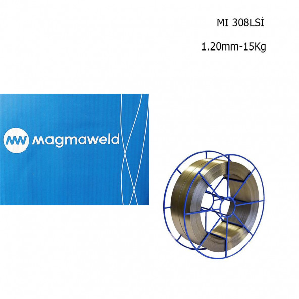 Magmaweld MI 308LSİ 1.20 mm Paslanmaz Çelik Gazaltı Kaynak Teli 15Kg-23002EJAM2 ürün görseli 1