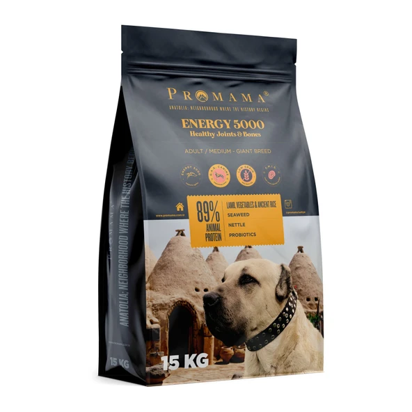 Promama ENERGY 5000 GAG Eklem Destekli Yetişkin Köpek Maması 15 KG - 452081 ürün görseli 1
