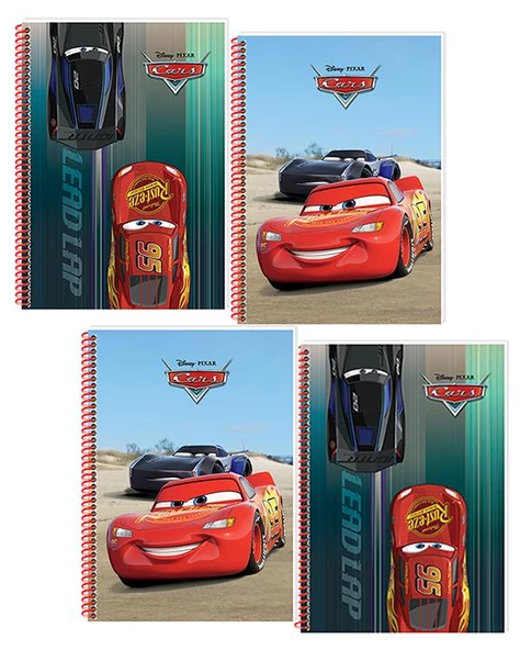 Keskin Color Cars 4 Parça A5 Defter Seti ürün görseli 1