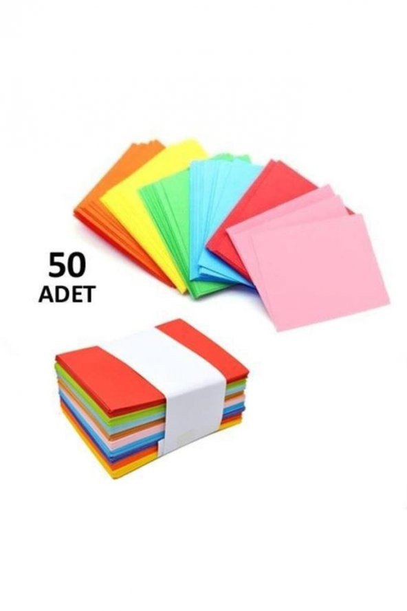 50 Adet Karışık 10 Farklı Renk Hediye Doğum Günü Dilekleri Düğün Para Davetiye Mektup Kartpostal ürün görseli 1