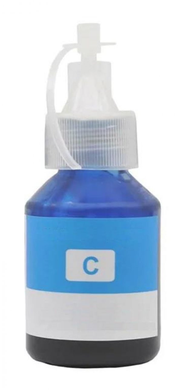 Brother Uyumlu BTD50CY/BT5000CY(45ML) Muadil Mavi Mürekkep ürün görseli 1