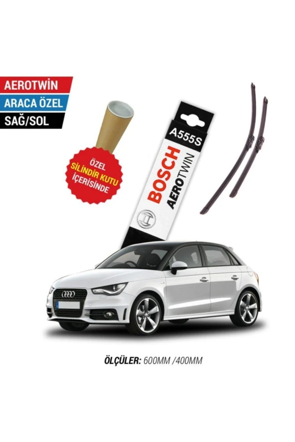 Audi A1 Silecek Takımı (2010-2018) Aerotwin A555s ürün görseli 1