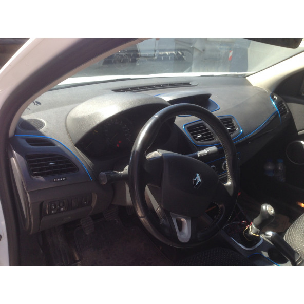 RENAULT MEGANE 3 TORPİDO ŞERİDİ NİKELAJ METALİK MAVİ 4MT - TORPİDO FİTİLİ, GÖSTERGE ŞERİDİ ürün görseli 1