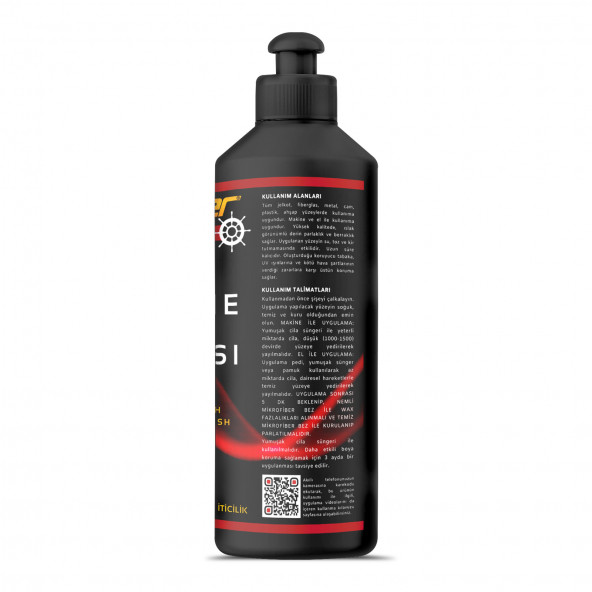 Netfer M-4000 Marin Tekne Cilası - 500 mL - Resim 3