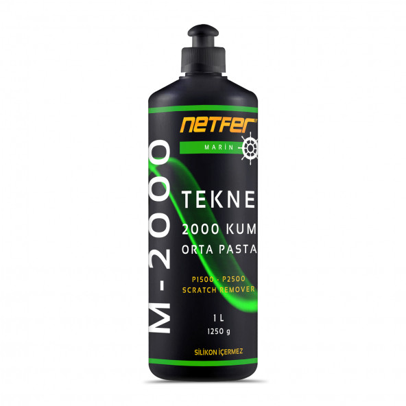 Netfer M-2000 Marin Çizik Giderici Tekne Pastası - 1 L ürün görseli 1