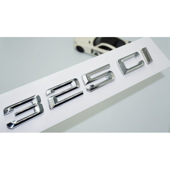 DK Tuning 325Ci Bagaj Krom Metal 3M 3D Yazı Logo Bmw İle Uyumlu ürün görseli 1