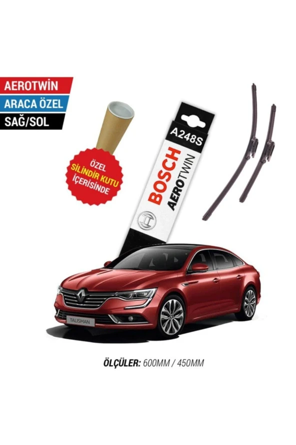 Renault Talisman Silecek Seti (2015-2020) Aerotwin A248s ürün görseli 1