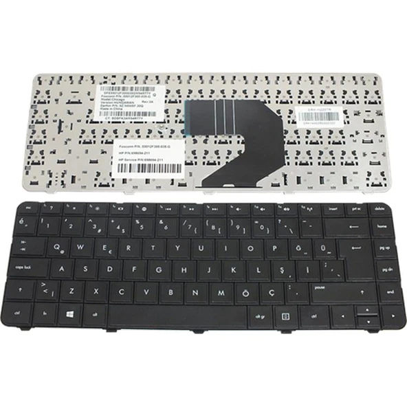 Hp G6-1212ss G6-1212su G6-1212sv Notebook Klavyesi (Siyah TR) ürün görseli 1