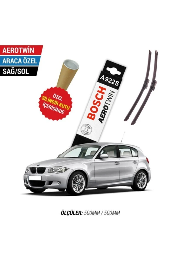 Bmw 1 Serisi Silecek Seti (2004-2011 E81-e87) Aerotwin A922s ürün görseli 1