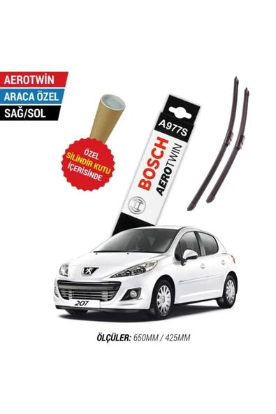 Peugeot 207 Silecek Takımı (2007-2012) Aerotwin A977s ürün görseli 1