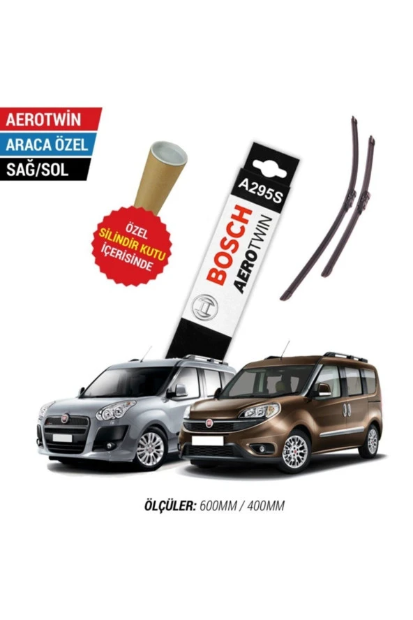 Fiat Doblo Silecek Takımı (2011-2017) Aerotwin A295s ürün görseli 1