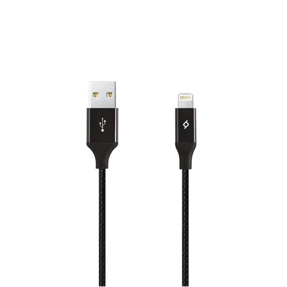 Ttec AlumiCable XL Lightning Kablo Siyah 2M - 2DK19S ürün görseli 1