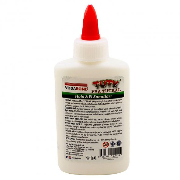 Karton Kumaş Ahşap Tutkalı Şeffaf Donar 100 ml - Resim 2