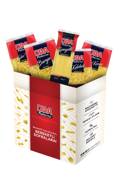 Oba Makarna Karışık (5x500 gr) ürün görseli 1