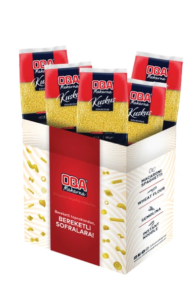 Oba Makarna Kuskus (5x500gr) - Resim 2