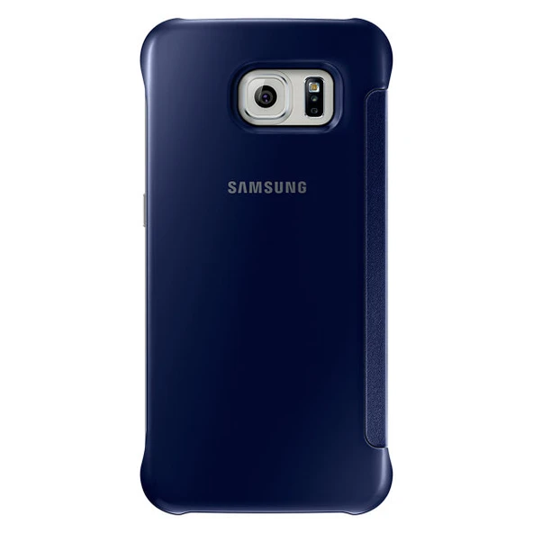 Samsung Galaxy S6 Orjinal Clear View Cover - Siyah EF-ZG920BBEGWW ürün görseli 1