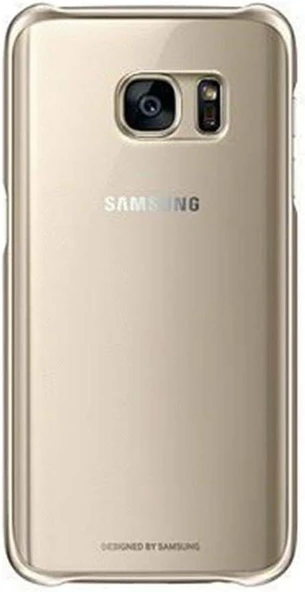 Samsung Galaxy S7 Clear Back Cover Orjinal Kılıf - Altın EF-QG930CFEGWW ürün görseli 1