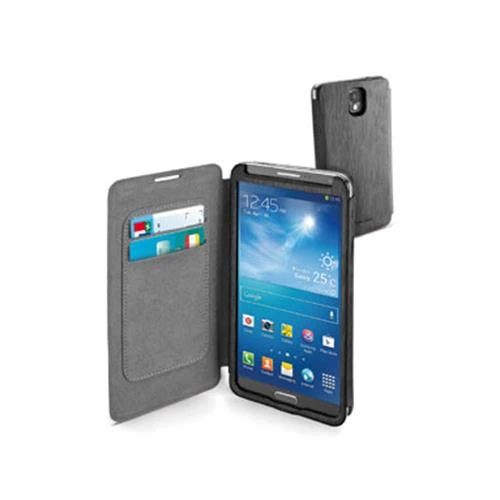 Cellular Line Samsung Galaxy Note 3 Book Card Kılıf  - BOOKCARDNOTE3BK - Resim 2