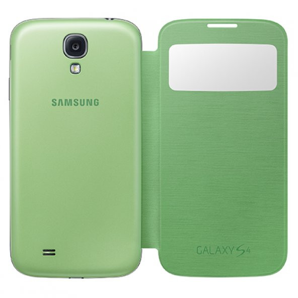 Samsung Galaxy S4 Orjinal S View Cover Kılıf - Yeşil EF-CI950BGEGWW (Outlet) ürün görseli 1