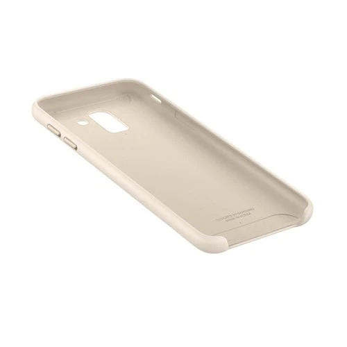 Samsung Galaxy J6 2018 Orjinal Dual Layer Sert Kılıf - Gold ürün görseli 1