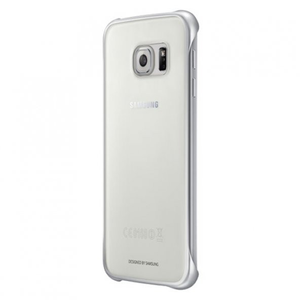 Samsung Galaxy S6 Clear Cover Orjinal - Gümüş EF-QG920BSEGWW (Outlet) ürün görseli 1