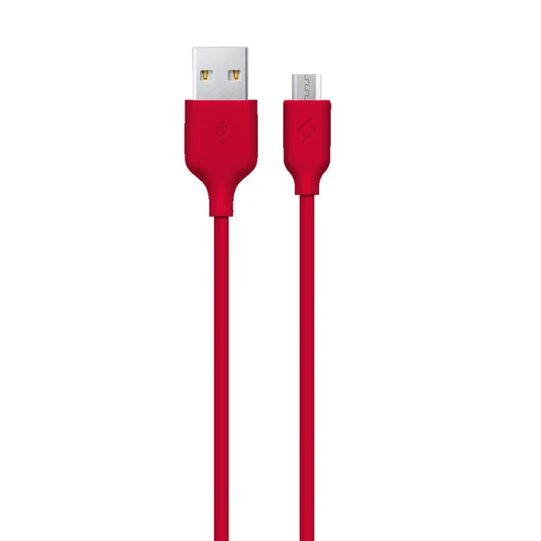 Ttec Micro USB Kablosu 120cm Kırmızı 2DK7530K ürün görseli 1