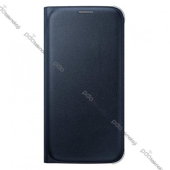 Samsung Galaxy S6 Orjinal Clear View Cover - Siyah EF-ZG920BBEGWW (Outlet) ürün görseli 1