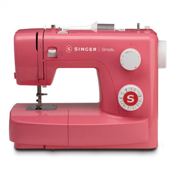 Singer Simple 3223R Kırmızı Dikiş Makinesi ürün görseli 1