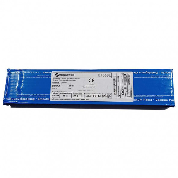 Magmaveld EI 308L Paslanmaz Çelik Elektrod 3.25x300 mm (60 lı paket) ürün görseli 1
