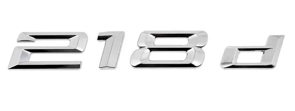 BMW 218d BAGAJ YAZISI LOGO AMBLEM ürün görseli 1