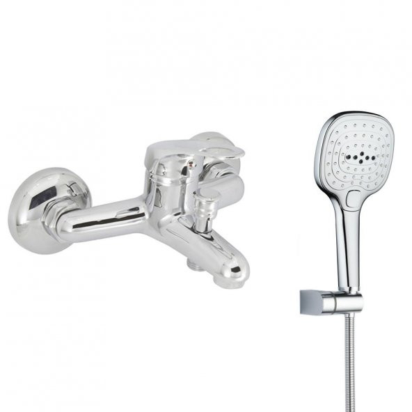Gms Narin Mix Banyo Bataryası NRN103 ve Ürgüp Duş Seti YST511 ürün görseli 1