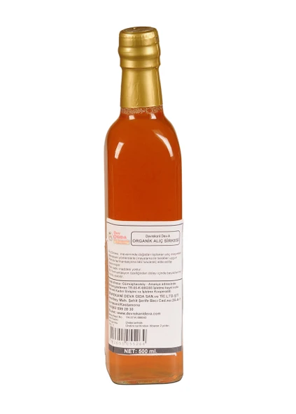 ORGANİK ALIÇ SİRKESİ 500ML ürün görseli 1