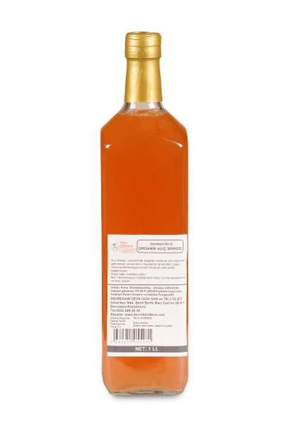 ORGANİK ALIÇ SİRKESİ 1000ML ürün görseli 1